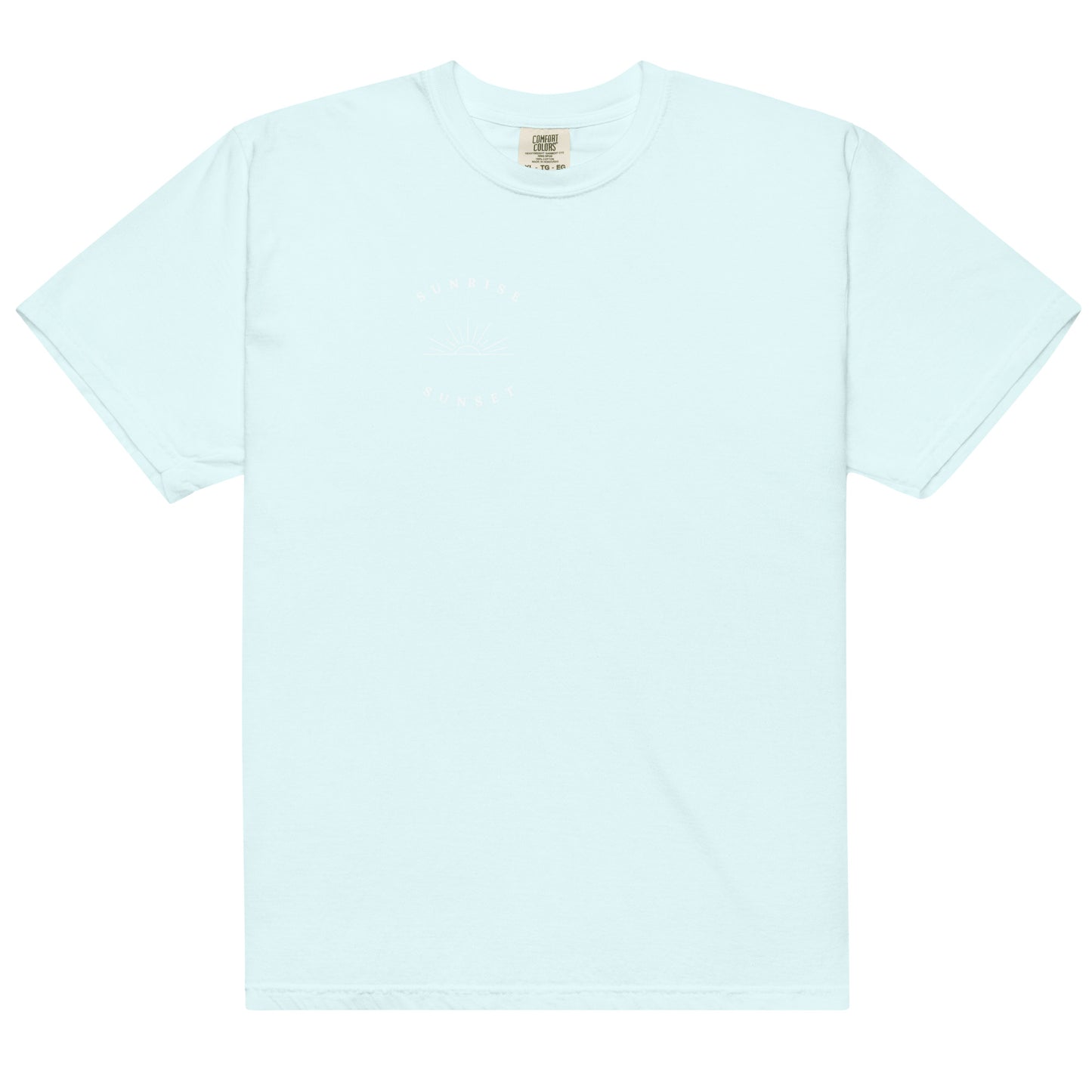 Unisex garment-dyed heavyweight t-shirt