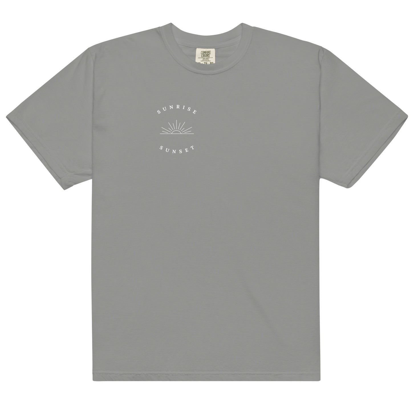 Unisex garment-dyed heavyweight t-shirt