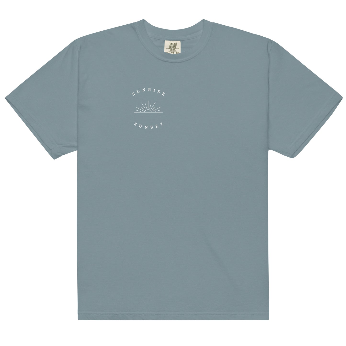 Unisex garment-dyed heavyweight t-shirt