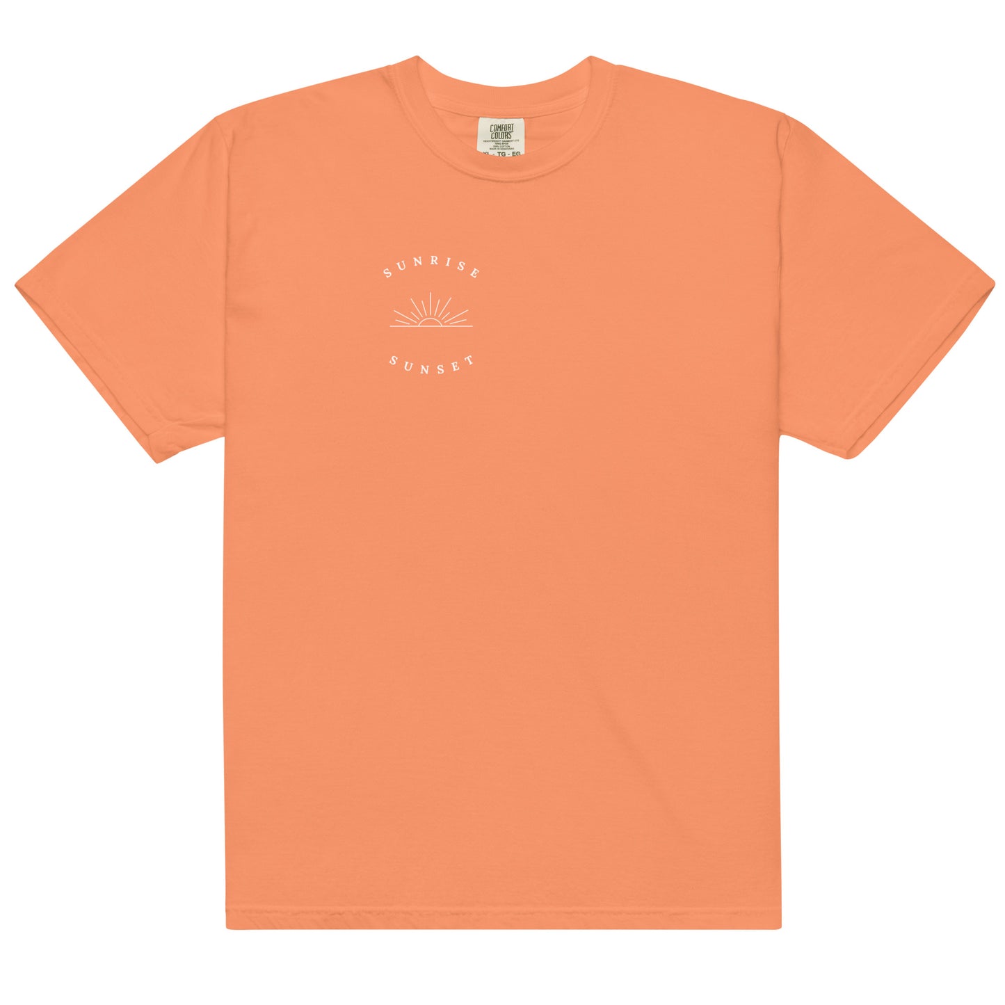 Unisex garment-dyed heavyweight t-shirt