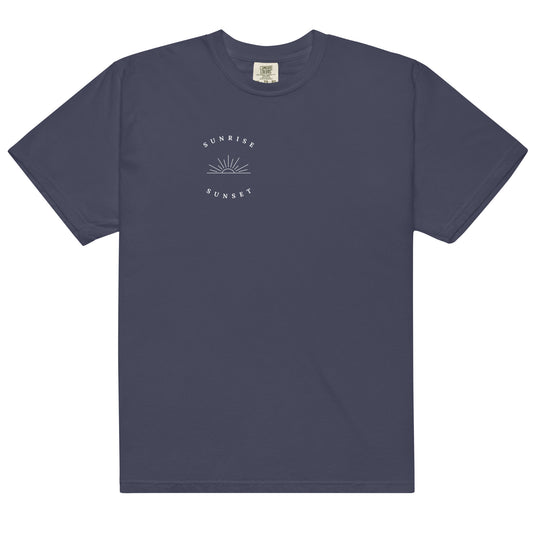Unisex garment-dyed heavyweight t-shirt