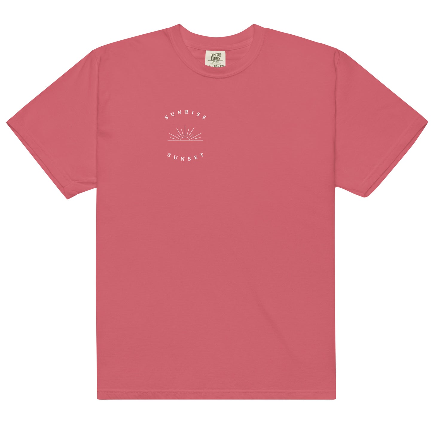Unisex garment-dyed heavyweight t-shirt